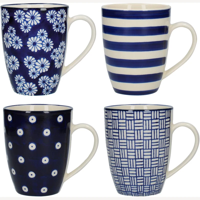 London Pottery tulip mug set